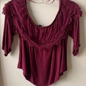 Off the shoulders women’s top